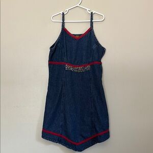 Vintage Route 66 denim girl’s dress
